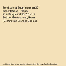 Servitude et Soumission en 30