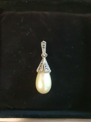 Pendentif ancien argent massif