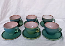 6 tasses à thé ou café en