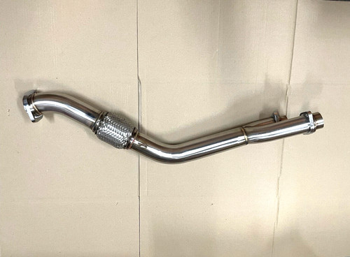 Downpipe precata tube - tube, inox