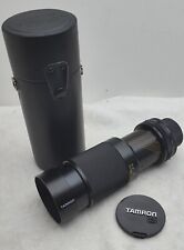 Zoom Télé Macro Tamron 80-210mm, 3,8-4. Adaptall 2. Filtre UV. Étui Cuir