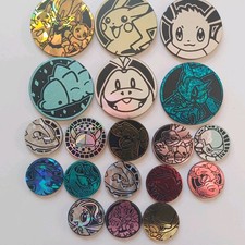LOT 19 JETONS POKEMON 