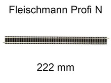 FLEISCHMANN Rail droit 222 mm