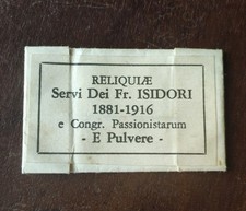 RELIQUE SERVI DEI FR ISIDORI