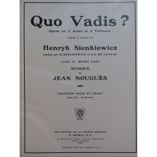 Nouguès jean quo - quo,