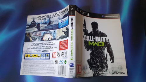 Jaquette call duty mw3 ps3 - of,