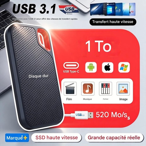 Disque dur ssd externe mini