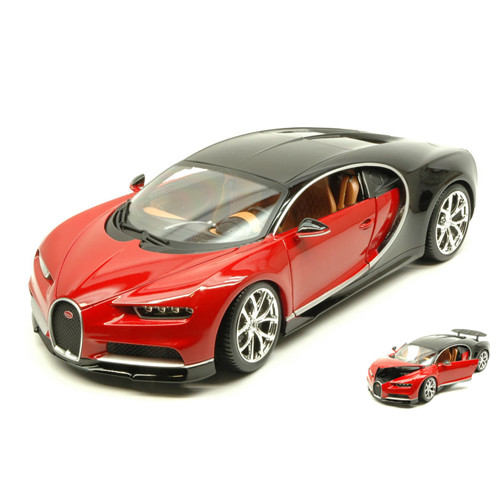 Bugatti chiron 2016 red black - chiron,