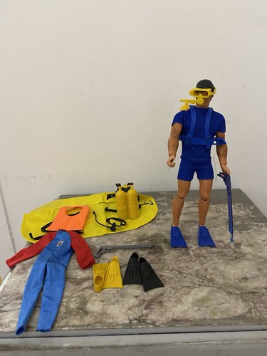 Big jim mattel lot - lot, plongeur