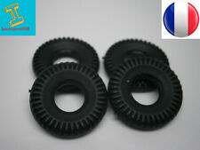 CORGI - 4 Pneus noirs striés (Corgi Toys,Camions 50's/60's,Bedford, ecurie 19/8