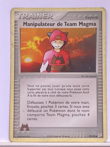 Manipulateur team magma - de,