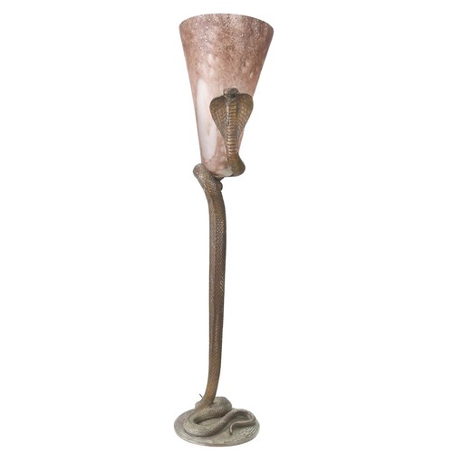 Lampe cobra bronze - lampe,