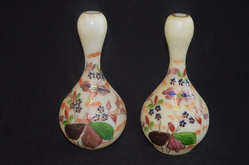 Lovely pair hand blown - hand,