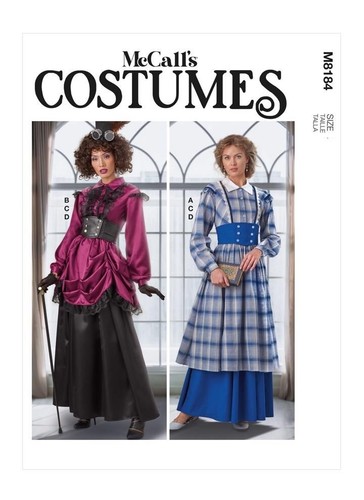 8184 patron mccall costume - 8184,