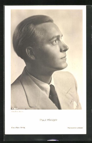 Carte postale acteur paul - postale,
