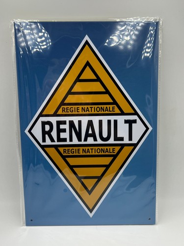 Régie renault plaque - renault, vintage