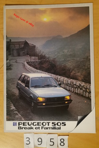 Peugeot 505 break familial - 505,