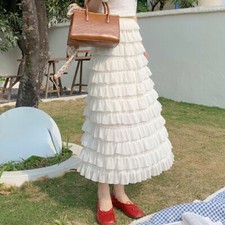 Femme Lolita Jupe à Volants