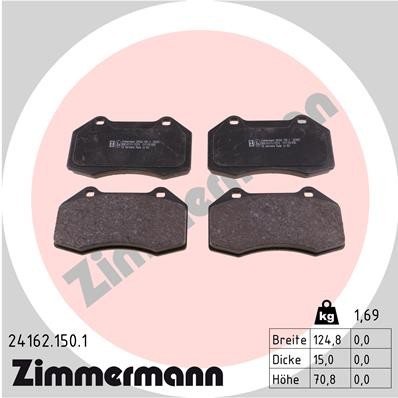 Plaquettes frein kit - de,