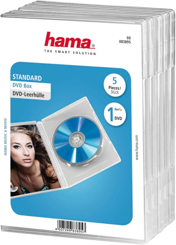 Boîtier dvd standard vide - boîtier,