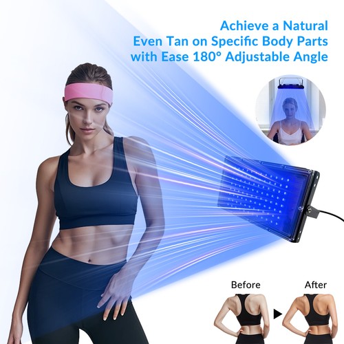 Facial tanning therapy - facial,