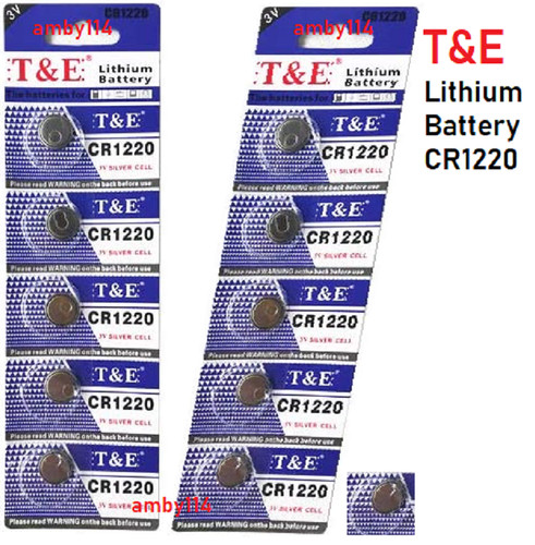 Piles bouton 1220 3v - bouton,