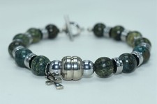 10mm men jasper and hematite