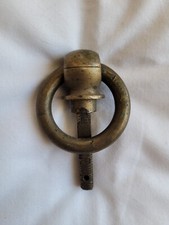 Ancien Petit Heurtoir Bronze Anneau