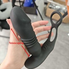 Vibromasseur Anal Plug Anal Stimulateur de Prostate Anneau Pénis Jouets Sexuels