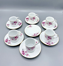 Service thé café :  6 tasses