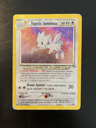Carte pokémon togetic - pokémon,