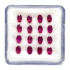16 Pièces Naturel Rubis