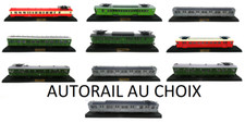ATLAS TRAIN SNCF AUTORAIL AUTOMOTRICE DES RESEAUX FRANCAIS HO 1/87 au choix