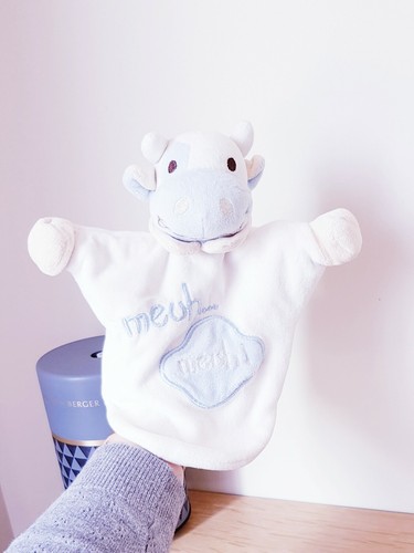 Doudou marionnette - 🐮,