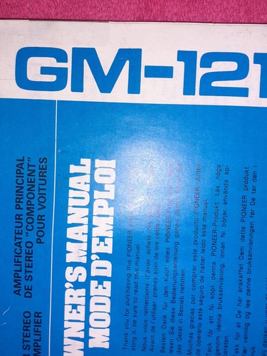 Pioneer vintage component - pioneer,