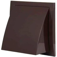 Grille de façade avec clapet