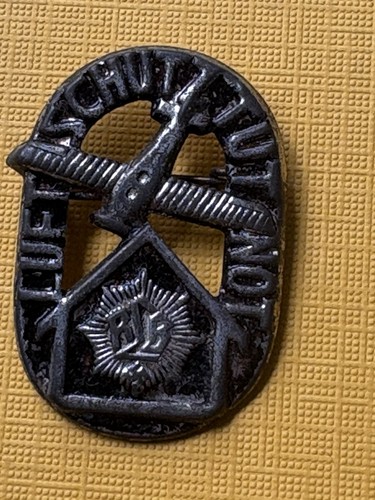 Badge flb luftschutz tut - badge, du