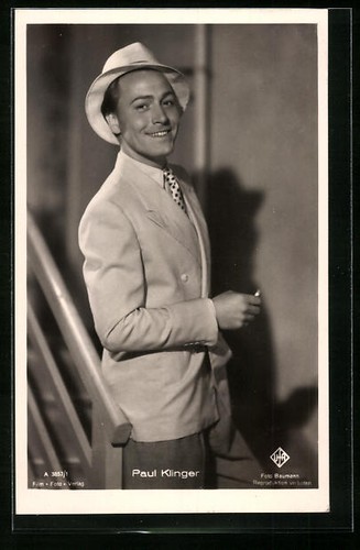 Carte postale acteur paul - postale,