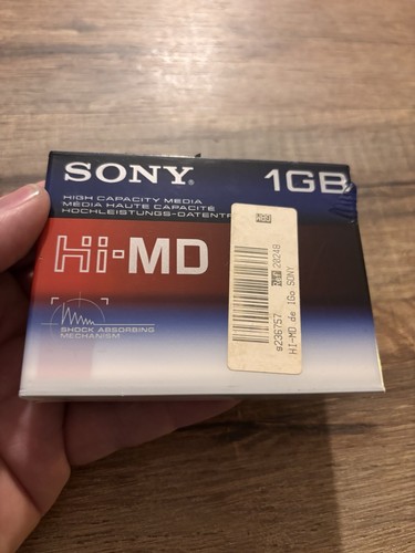 Sony minidisc 1gb x - minidisc, hi-md