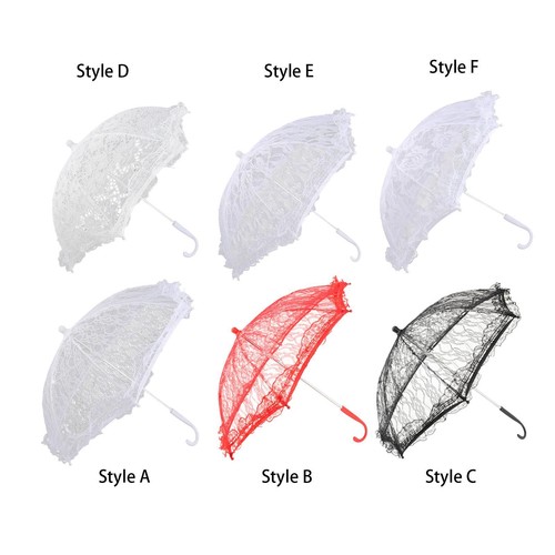 Parapluie dentelle vintage - en,