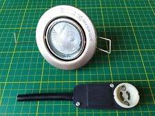 Spot encastrable halogène GU10 50W orientable NICKEL MAT