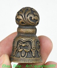 1.5''Old Tibet Tibetan Bronze
