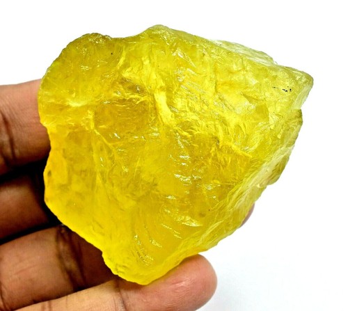 Spécimen citrine citron - spécimen, de