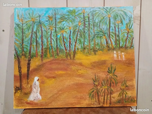 Tableau peinture huile - tableau,