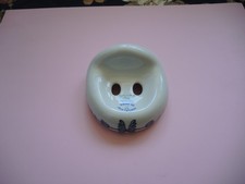 PORTE SAVON MURAL PORCELAINE DE PARIS Décor LAMBALLE