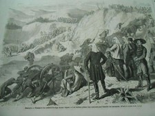 Gravure 1865 - Mexique