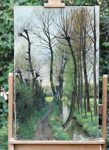 Peinture huile sur - l’huile,