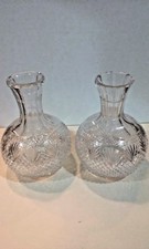 Antique Pair of Cut Glass