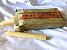 Antique French RARE Boxed Set FREDERIC FOURNIER SUPERIEURE 10 Candles UNUSED
