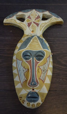 MASQUE EN CERAMIQUE ANNEES 60